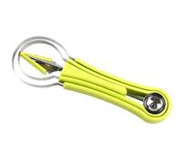 Hemobllo 1ensemble Set Outil Sculpture Fruits Acier Inoxydable Coupe Melon Baller et Cuillère Dessert Ergonomique Kit Découpe Fruits Pratique pour Salades et Garnitures