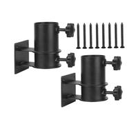 Hemobllo 1ensemble Support De Parasol pour Terrasse Fixation Solide Au Railing De Et Antidérapant