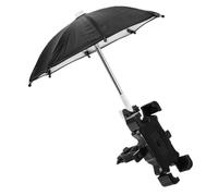 Hemobllo 1Ensemble Support de Téléphone de Vélo avec Parapluie Équipement de Cyclisme Électrique Support pour Guidon Conception Ergonomique et Durable
