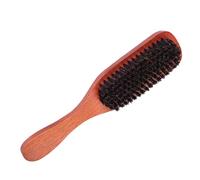 Hemobllo 1Pièce Brosse à Cheveux Bois avec Poils de Sanglier Peigne de Coiffure Pratique pour Éliminer la Poussière et Masser Confortablement Outil de Beauté Durable et Noir