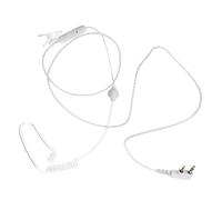 Hemobllo 1pièce Écouteur Tube Acoustique Transparent avec Oreillette Isolante pour Radios Bidirectionnelles Microphone De Qualité Premium pour Professionnels Et Sports Confort Et