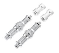 Hemobllo 2 Ensembles Adaptateur Support Trépied Alliage Aluminium Vis de Conversion à Robuste pour Pied Lumière Kit Facile à Monter et Démonter Compatible Cold Shoe et Spigot Screw