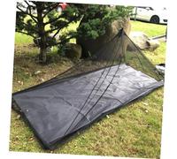 Hemobllo 2 Ensembles Filet Et Moustiquaire pour Tente De Camping Tube en Fibre De Noir 5 pièces * 2