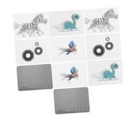 Hemobllo 2 Ensembles Jeu Animation à Optique avec Images Outil Pédagogique Physique Stem pour Initiation et Laboratoire