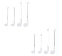 Hemobllo 2 Ensembles Lot Brosses Flexibles Pour Nettoyage Bouteilles Et Poils Doux Adaptées Biberons Verres Et Contenants Variés 4 Pièces * 2