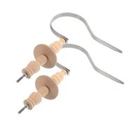 Hemobllo 2 Ensembles Lot de Crochets pour Cage à Pinsons Accessoires Durables et Encombrants pour Cages Oiseaux Supports Polyvalents pour Perroquets et Perruches Installation Facile sans