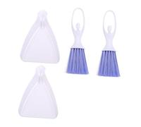 Hemobllo 2 Ensembles Mini Balai et Pelle à Poussière pour Cages de Petits Animaux avec Crochet Mural pour Hamsters Lapins Cochons et Autres Petits Compagnons Couleur Couleur Aléatoire