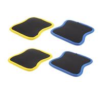 Hemobllo 2 Paires Grips Antidérapants Néoprène pour Poignées de Fitness Coussinets Confortables et Absorbants pour Haltères Barres de Traction Poignées de Gymnastique Accessoires pour