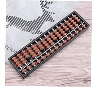 Hemobllo 2 pièces Abacus Éducatif Petit Boulier Traditionnel Multifonction pour Garçon Fille Accessoire de Comptage Pédagogique Calcul Mental Scolaire