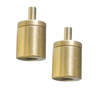 Hemobllo 2 pièces Adaptateur de Réservoir de Gaz pour Conversion de Fourneau Connecteur Anti-Fuite pour Cartouches à Vis et Réchauds Portables