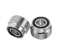 Hemobllo 2 pièces Adaptateur Din à Yoke pour Bouteille de Plongée Valve Insert Haute Pression Conversion Précise Antifuite Compatible Cylindres de Plongée et Loisir pour Exploration