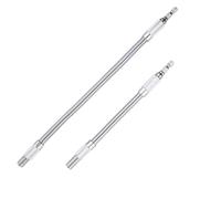 Hemobllo 2 pièces Adaptateur Perceuse Électrique Flexible Rallonge Hexagonale pour Embouts Tournevis Arbre Multifonction Extension pour Travaux Angles Morts