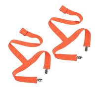 Hemobllo 2 Pièces Aide à L'habillage pour Pantalon Réglable, Orange, | Se Pencher, Poignée Antidérapante Élargie, Clip Solide, Usage Domestique et Soins à Domicile