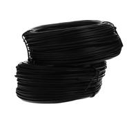 Hemobllo 2 pièces Attaches Plantes Flexibles Fil Galvanisé Noir Support pour Jardinage et Fixation Câbles Souples