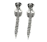 Hemobllo 2 pièces Bague Scorpion Rétro Métal Inoxydable Anneaux Articulés Ouverts Punk Gothique de Bagues Ajustables pour Doigts Bijoux Personnalisés et Confortables