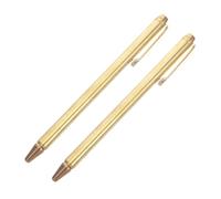 Hemobllo 2 pièces Baguettes Sourcier Cuivre Portables Tiges Radiesthésie Pliables et Résistantes pour Détection Extérieure Outils de Divination Légers et Durables sans Manuel