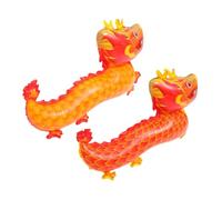 Hemobllo 2 pièces Ballons Dragon Chinois Décoratifs pour Fête An Chinois et Festival de Printemps Ballons Résistants avec Motif Dragon Décoration Festive pour et