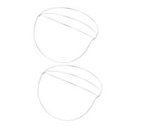 Hemobllo 2 pièces Base de Couronne DIY Accessoire de Coiffure pour Filles Cadre Simple pour Bandeau de Festival et Création de Diadème