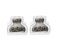 Hemobllo 2 pièces Bloc de Distribution Audio Voies pour Voiture Répartiteur Dalimentation Alliage de Zinc avec Boîtier Protecteur Corrosion Compact et Haute Conductivité Connecteur vers