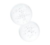 Hemobllo 2 Pièces Boule de Verre de Fontaine Regarder la Balle orbes Boules décoratives pour pièce maîtresse Globe de Cristal Clair Boule de Cristal divinatoire Boule de Un Verre
