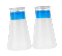 Hemobllo 2 pièces Bouteilles Lotion à Pompe Rechargeable Distributeurs Vides pour Cosmétiques Visage et Dissolvant Ongles Portable Couleur Aléatoire Couleur Aléatoire