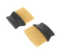 Hemobllo 2 pièces Brosse à Cheveux Professionnelle Légère et Outil Coiffure Portatif pour Nettoyage des Cheveux Cassés Brosse Dépoussiérante Douce pour Cou et Nuque Usage Salon et Maison