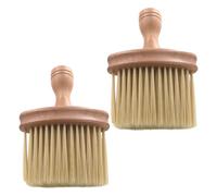 Hemobllo 2 Pièces Brosse de Nettoyage en Bois pour Instruments de Musique, Brosse Musicale à Poils Nylon, Manche Long Ergonomique, pour Violon et Batterie, Entretien et Rangement à