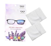 Hemobllo 2 pièces Chiffon Microfibre Anti-buée pour Lunettes et Écrans Nettoyage des Verres Smartphones et Appareils sans Traces Ni Peluches