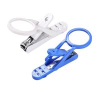 Hemobllo 2 pièces Ciseaux à Ongles pour Hamsters et Hérissons avec Loupe Rotative Coupe-Ongles de Précision Non Glissants pour Petits Animaux Poignée Ergonomique et Sécurité Renforcée