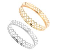 Hemobllo 2 pièces Couronnes Vintage pour Hommes Lot de Accessoires de Coiffure Costume Prince Tiare Décorative pour Fête Anniversaire Bal Cosplay et Halloween