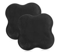 Hemobllo 2 pièces Coussin de Genou de Yoga Tapis de Genou Antidérapant pour Coudes Poignets et Lors des Exercices à ou Salle de Sport