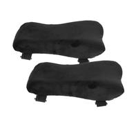 Hemobllo 2 pièces Coussins Accoudoirs Mousse à Mémoire Repose-Poignets Souples pour Fauteuil Bureau Gamer et Chaise de Bureau Protection Confortable pour Bras et Coudes Noir