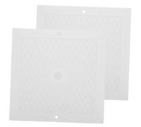 Hemobllo 2 pièces Couvercle de Skimmer Carré Lot pour Piscine Remplacement Durable Compatible Plusieurs Types de Protection Éclaboussures et Filtration