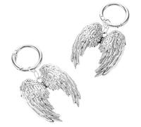 Hemobllo 2 pièces Décorations de Chaussures Pendentifs Ailes Ange Amovibles pour Accessoires pour Sorties Fêtes et Tenues Élégantes