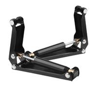 Hemobllo 2 Pièces Dispositif de Chute Lente pour Piano Couverture de Piano à Fermeture Lente Alliage D'aluminium Noir Système D'amortissement Intégré du Bruit
