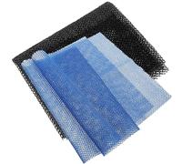 Hemobllo 2 pièces Éponge Exfoliante Africaine Lot de Filets de Bain pour Gommage Corporel Éponge Longue Nettoyage Peau Accessoires de Bleu Noir