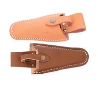 Hemobllo 2 Pièces Étui Cuir Épais pour Sécateurs Pochette Robuste pour Outils de Jardin Porte Ciseaux Ceinture avec Bouton Pression Protection Renforcée pour Coupe Branches et Outils de