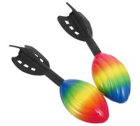 Hemobllo 2 Pièces Extérieur Fusée PU pour Garçons et Filles Lanceur Léger et Sûr Mini Jouets Volants pour Jeu Actif été Cadeau Anniversaire Stem