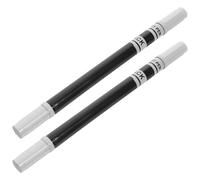 Hemobllo 2 Pièces Feutre Chocolat Double Extrémité Noir pour Colorer et Décorer Desserts, Biscuits et Fudges, Outil pour Pâtissiers Amateurs en Préparation de Pâtisserie