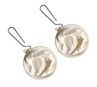 Hemobllo 2 pièces Filtres à Café Flanelle Réutilisables Poches de Filtrage pour Préparer un Café Sain Résidu Accessoires pour Amateurs