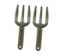 Hemobllo 2 Pièces Fourche de Jardin Outil de Jardinage Pratique pour Désherbage Plantation de Fleurs