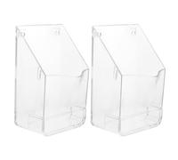 Hemobllo 2 Pièces Housse Étanche pour Sonnette Extérieure Protection Pluie Transparente Boîtier Résistant Aux Intempéries Compatible Divers Modèles Installation Facile sans Outils Barrière