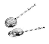 Hemobllo 2 pièces Infuseur à Thé Acier Inoxydable Rétractable Lot de Passoires Fines pour Thé Facile à Nettoyer pour Maison et Restaurant