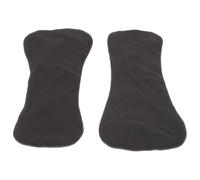 Hemobllo 2 Pièces Insert Lavable pour Adulte en Fibre de Charbon, Alèse Absorbante 4 Couches Technologie de Verrouillage Liquide, Forme Osseuse pour Protection de Lit et Fauteuil