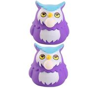 Hemobllo 2 pièces Jouets Étireables Chat-Hibou pour Garçon Fille Soulagement Stress Colère Jouets Anti-anxiété Sensoriels pour Motricité Fine et Détente