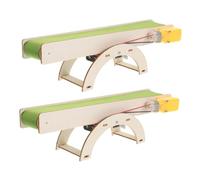 Hemobllo 2 pièces Kit Éducatif Électrique pour Garçon Fille Jeu Montage de Tapis Mobile Interactif Apprentissage Stem Portable pour Développement des Compétences Pratiques et Compréhension