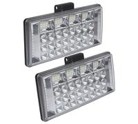 Hemobllo 2 pièces LED Travail Lampe Rayures pour Suv et Camion Éclairage Voiture LED à Dissipation Thermique Lampe Multifonction pour Conduite de Jour Feu Auxiliaire Durable et Économique