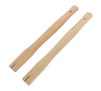 Hemobllo 2 Pièces Lot de Manches pour Houe Remplacement Ergonomique et Outil Pratique pour Charpentiers et Menuisiers