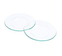 Hemobllo 2 pièces Lot de Plaques de Protection pour Brûleur de Cire Parfumée Liners Lisses pour Chauffe Cire sans Flamme Accessoires pour Diffusion Sûre et Renouvellement Facile des