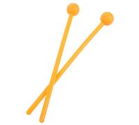 Hemobllo 2 pièces Maillets de Percussion Abs Baguettes pour Tambour Langue et Carillon Accessoires Mallets pour Xylophone et Instruments de Musique Polyvalents